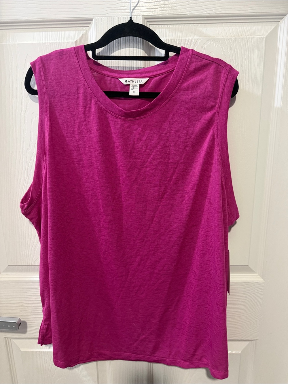 Athleta Bright Magenta Muscle Tank
